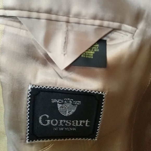 Gorsart Windowpane Silk Lana - Picture 4 of 5